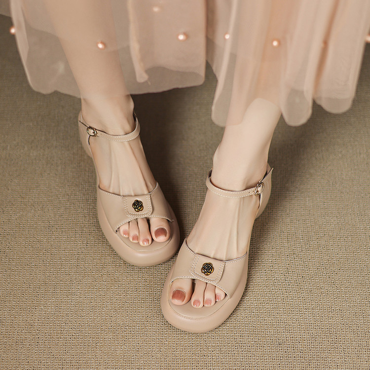 Women's Open Toe Block Heel Sandals Summer 2025 - Style m.html