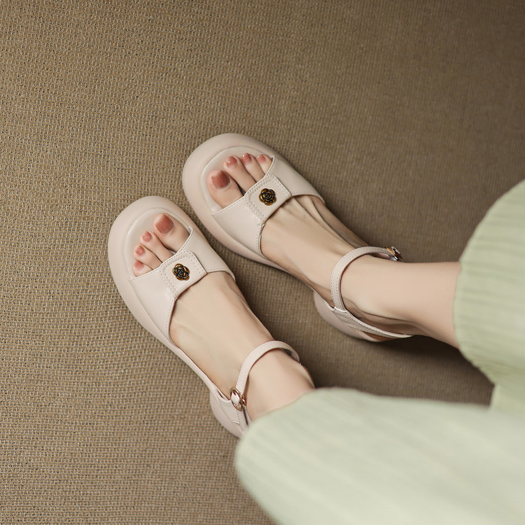 Women's Open Toe Block Heel Sandals Summer 2025 - Style m.html - Image 5